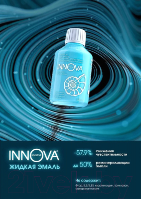 Ополаскиватель для полости рта INNOVA Жидкая эмаль Суспензия (220мл)