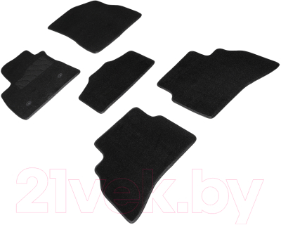 Комплект ковриков для авто Seintex 96857 (черный)