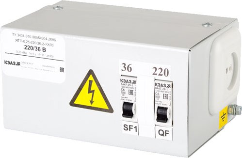 Ящик силовой КЭАЗ ЯТП-0.25-220/42-2-IP31-УХЛ3 / 228242