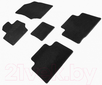 Комплект ковриков для авто Seintex 89154 (черный)