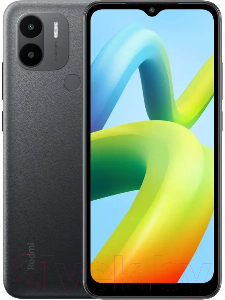 Xiaomi Redmi A2+ 3GB/64GB черный Смартфон 2 SIM-карты купить в Минске,  Гомеле, Витебске, Могилеве, Бресте, Гродно