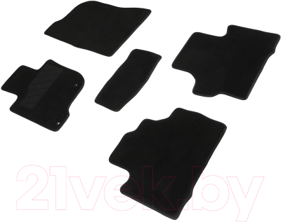 Комплект ковриков для авто Seintex 90210 (черный)