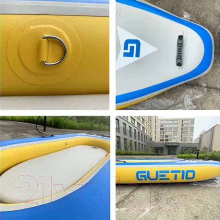Каяк Guetio Inflatable Double Seat Adventuring Kayak / GT380KAY