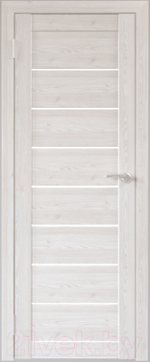 Дверной блок Юни Бона 01 комплект 80x200 (лиственица сибиу/стекло белое)
