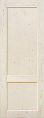 Дверной блок Wood Goods ДГФ-ПП комплект 80x200 (неокрашенный массив хвои)