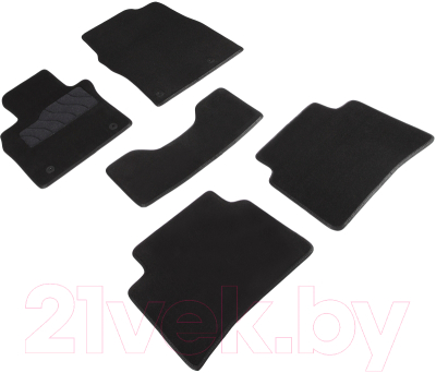 Комплект ковриков для авто Seintex 92710 (черный)