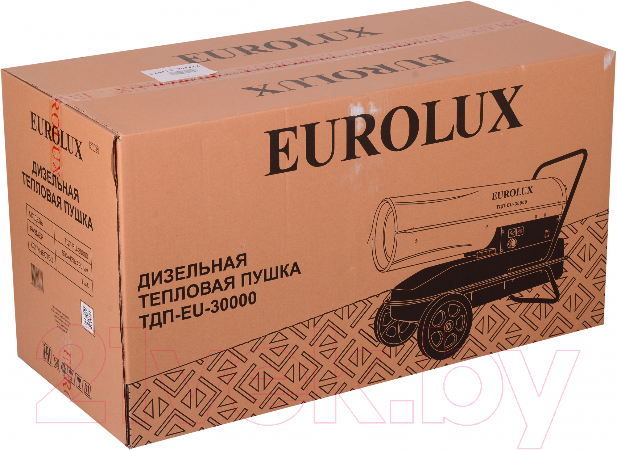 Тепловая пушка дизельная EUROLUX ТДП-EU-30000