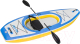 Каяк Guetio Inflatable Single Seat Fishing Kayak / GT305KAY - 