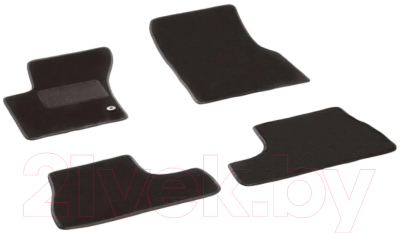 Комплект ковриков для авто Seintex 82432 (черный)