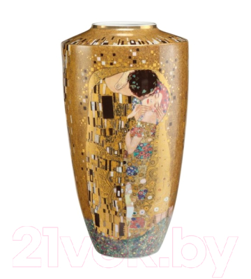 Ваза Goebel Artis Orbis/Gustav Klimt Поцелуй / 66-879-61-1