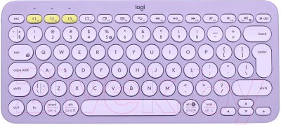 Клавиатура Logitech K380 Multi-Device Bluetooth / 920-011166 (фиолетовый)