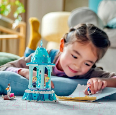 Конструктор Lego Princess. Волшебная карусель Анны и Эльзы / 43218