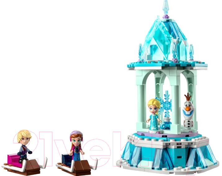 Конструктор Lego Princess. Волшебная карусель Анны и Эльзы / 43218