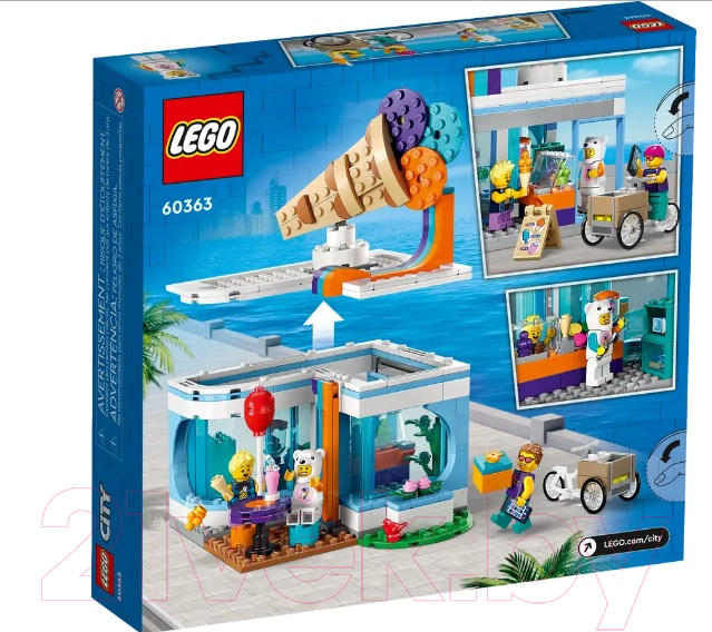 Конструктор Lego City Магазин мороженого / 60363