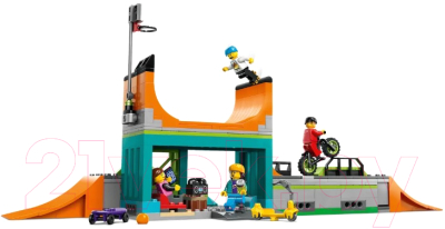Конструктор Lego City Уличный скейт-парк 60364