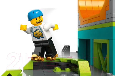 Конструктор Lego City Уличный скейт-парк 60364