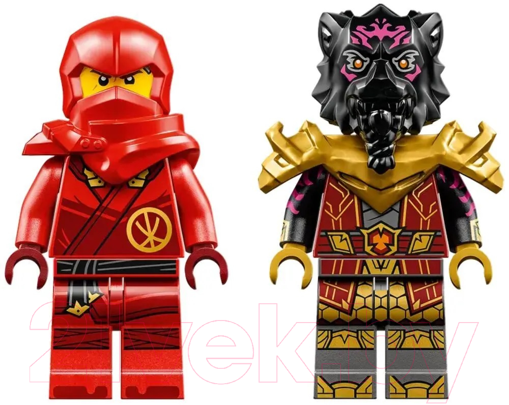 Конструктор Lego Ninjago Кай и Рас: Битва на машине и мотоцикле / 71789