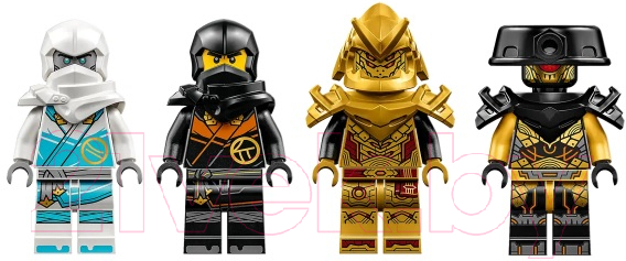 Конструктор Lego Ninjago Сила дракона Зейна: Гоночный автомобиль Кружитцу / 71791