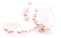 Набор тарелок Luminarc Neo Carine Cherry Blossom V3882 (19шт) - 