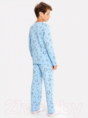 Пижама детская Mark Formelle 563320 (р.128-64, звезды на голубом)