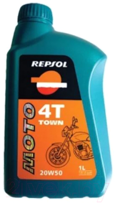 

Моторное масло Repsol, Moto Town 4T 20W50 / RP169Q51