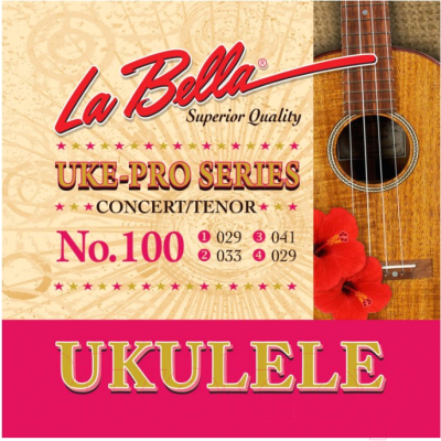 Струны для укулеле La Bella Set 100 Tenor/Concert