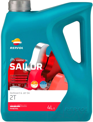 Моторное масло Repsol Nautico Outboard & Jet Ski 2T / RP129Y54 (4л)