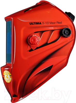 Сварочная маска Fubag Ultima 5-13 Visor / 38100 (красный)