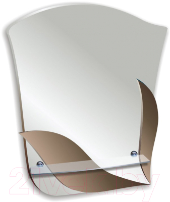 

Зеркало Континент, Золотистый;зеркальный, Магнолия 50x67.5