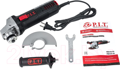 Изображение товара Угловая шлифовальная машина P.I.T PWS125-C5