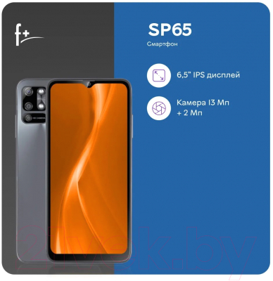 Смартфон F+ SP65 6GB/64GB (темно-серый)