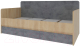 Каркас кровати Stolline Киото / СТЛ.339.09 (дуб небраска/бетон темный) - 