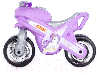 Каталка детская Полесье Мотоцикл МХ / 09187 (сиреневый)
