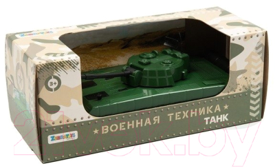 Автомобиль игрушечный Zebra Toys Танк / 19-0029