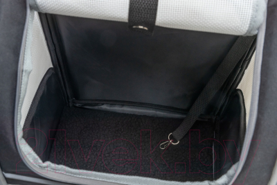Рюкзак-переноска Trixie Backpack Chloe 28843 (светло-серый/черный)