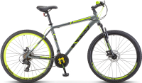 Велосипед STELS Navigator 700 MD F020 / LU088942 (27.5, серый/желтый) - 