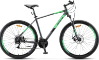 Велосипед STELS Navigator 930 MD V010 29 / LU089219 (18.5, антрацитовый/зеленый) - 