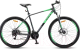 Велосипед STELS Navigator 910 MD V010 29 / LU089219 (18.5, антрацитовый/зеленый) - 