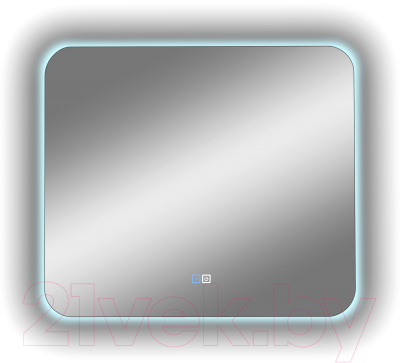 Зеркало Континент Burzhe Led 80x70 (с функцией антизапотевания, холодная подсветка)