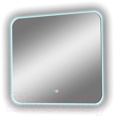Зеркало Континент Burzhe Led 80x70 (с функцией антизапотевания, холодная подсветка)
