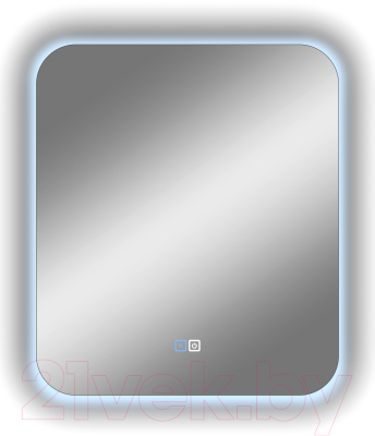 Зеркало Континент Burzhe Led 70x80 (с функцией антизапотевания, холодная подсветка)