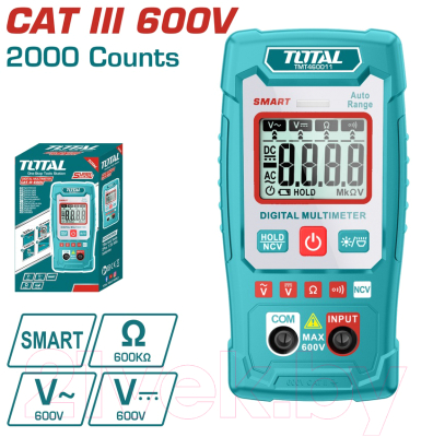 Мультиметр цифровой TOTAL TMT460011