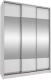 Шкаф-купе Stolline Байкал-2 2-х дверный / СТЛ.521.02 (бело-серый/зеркало) - 