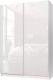 Шкаф-купе Stolline Марвин-3 2-х дверный / СТЛ.299.05 (белый/белый глянец) - 