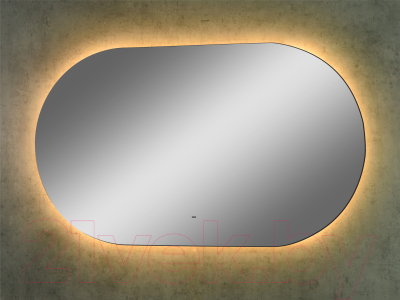 Зеркало Континент Fleur Led 100x60 (теплая подсветка)