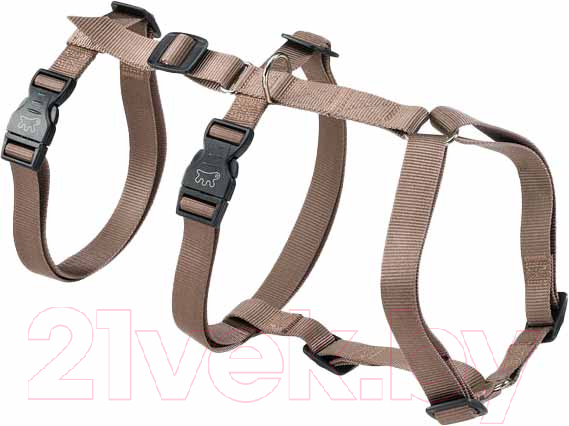 Шлея Ferplast Brave / 75578341 (L, коричневый, нейлон)