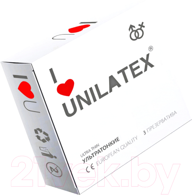 Презервативы Unilatex Natural Ultrathin 3012 (3шт)