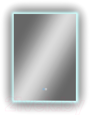 Зеркало Континент Trezhe Led 50x70 (с функцией антизапотевания, холодная подсветка)