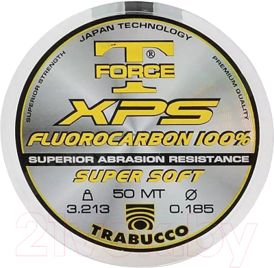 Леска флюорокарбоновая Trabucco T-Force Fluorocarbon 0.12мм 25м / 053-59-120
