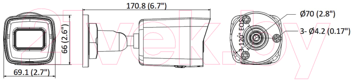 IP-камера HiWatch DS-I400(D)